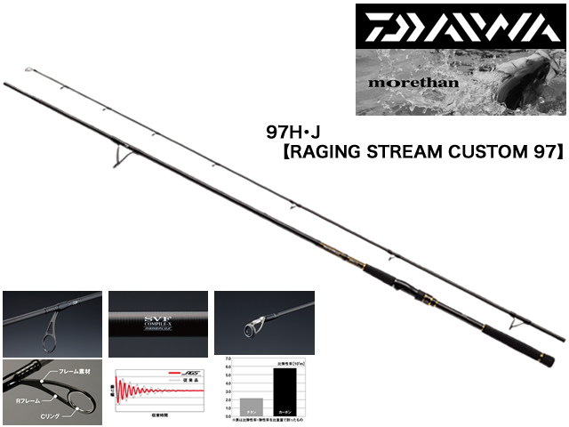 DAIWA MORETHAN BRANZINO AGS 97H・J 【RAGING STREAM CUSTOM 97
